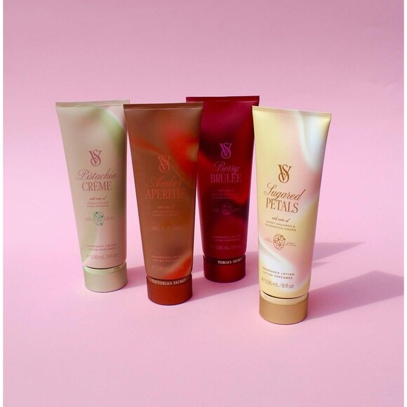 Victoria's Secret Amber Aperitif Fragrance Lotion 8 oz - Lot of 4 - Picture 1 of 16